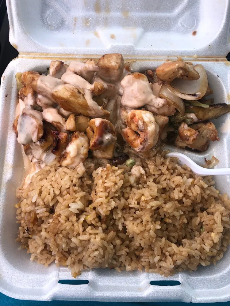 Chicken and Shrimp Hibachi